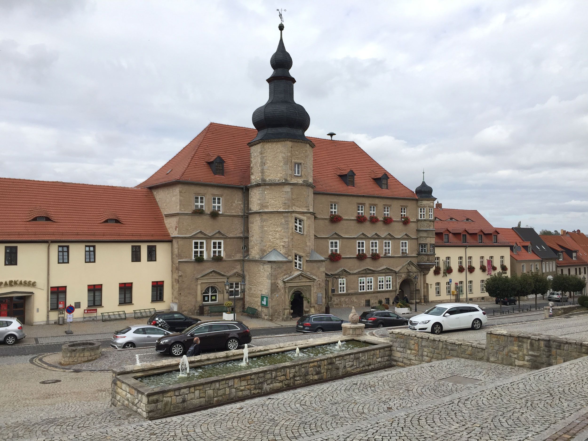 Rathaus der Stadt Mücheln