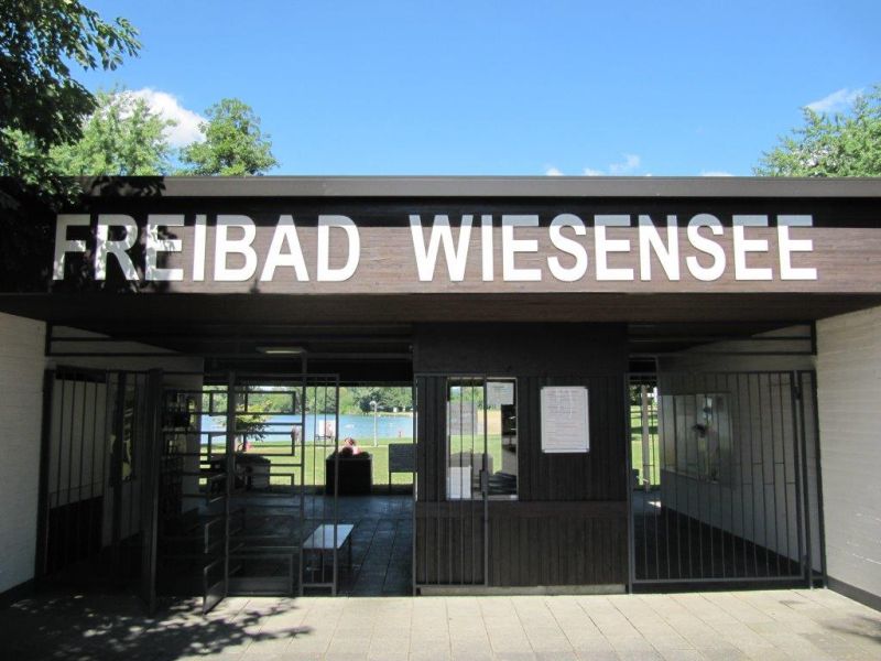 Eingang Freibad Wiesensee